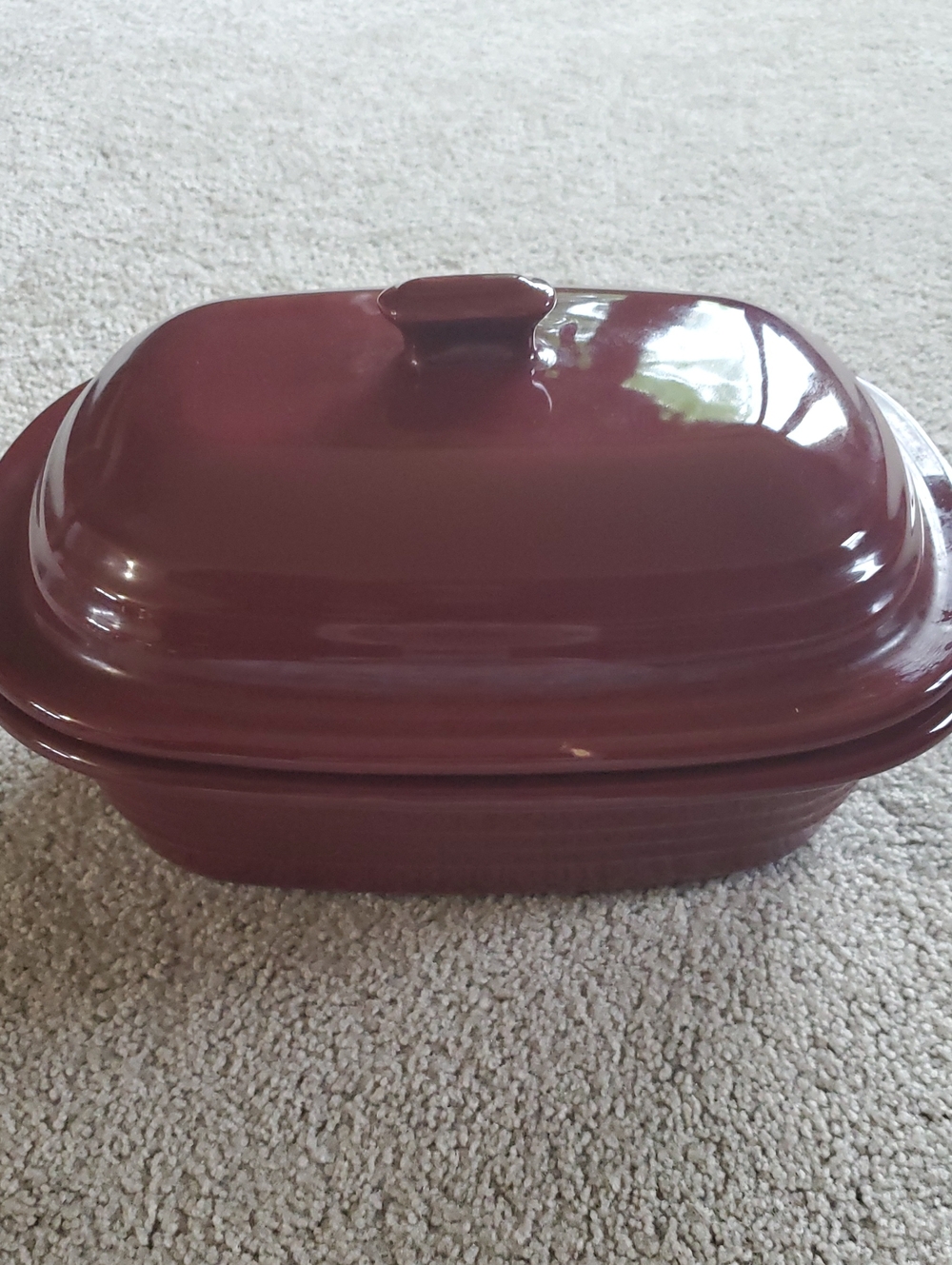 The Pampered Chef Covered Stoneware Roaster